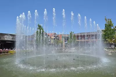 The Island Show Fountain in Pigeon Forge