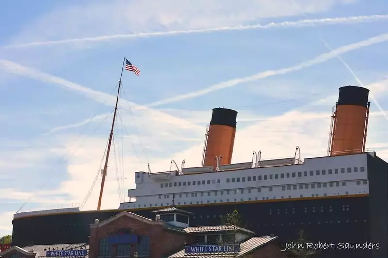 Titanic museum in Pigeon Forge