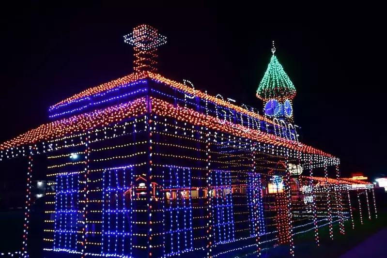 winterfest christmas lights in pigeon forge tn