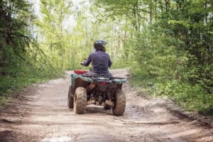 utv trail in the smoky mountains